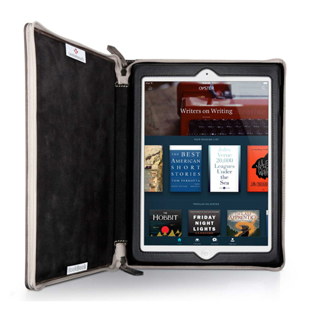 【iPad(9.7inch)(第5世代/第6世代)/iPad Air(第1世代) ケース】BookBook (クラシックブラック)サブ画像
