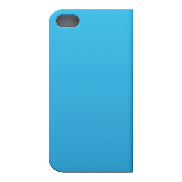 【iPhone5c ケース】D5 Calf Skin Leather Diary (スカイブルー)goods_nameサブ画像