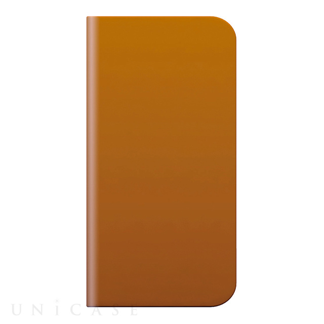 【iPhone5c ケース】D5 Calf Skin Leather Diary (タンブラウン)