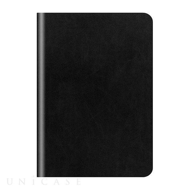 【iPad(9.7inch)(第5世代/第6世代)/iPad Air(第1世代) ケース】D5 Calf Skin Leather Diary (ブラック)