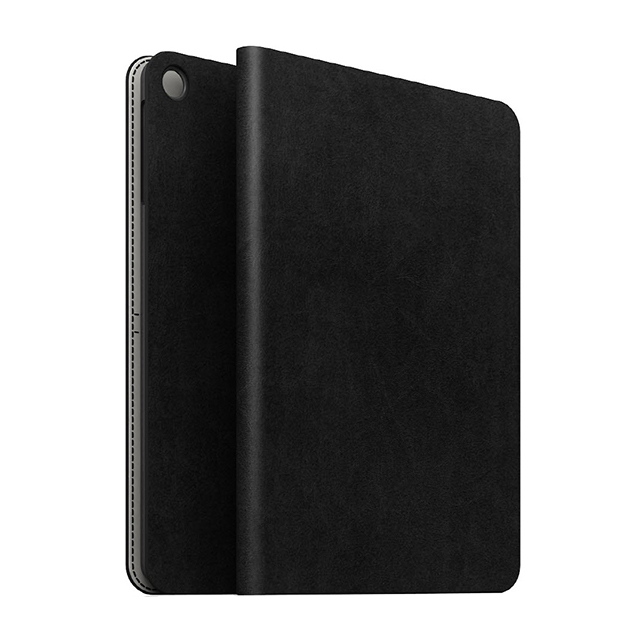 【iPad(9.7inch)(第5世代/第6世代)/iPad Air(第1世代) ケース】D5 Calf Skin Leather Diary (ブラック)サブ画像