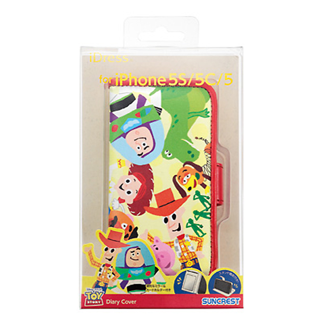 【iPhone5s/5c/5 ケース】ディズニー手帳カバー トイストーリーサブ画像