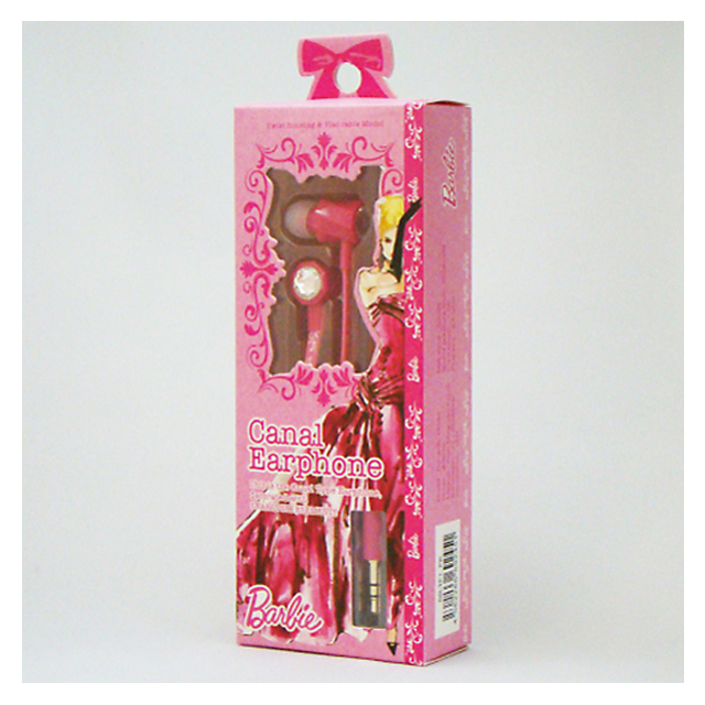 BarbieフラットケーブルLスワロカナルイヤホン (ツイストモデル ピンク)サブ画像