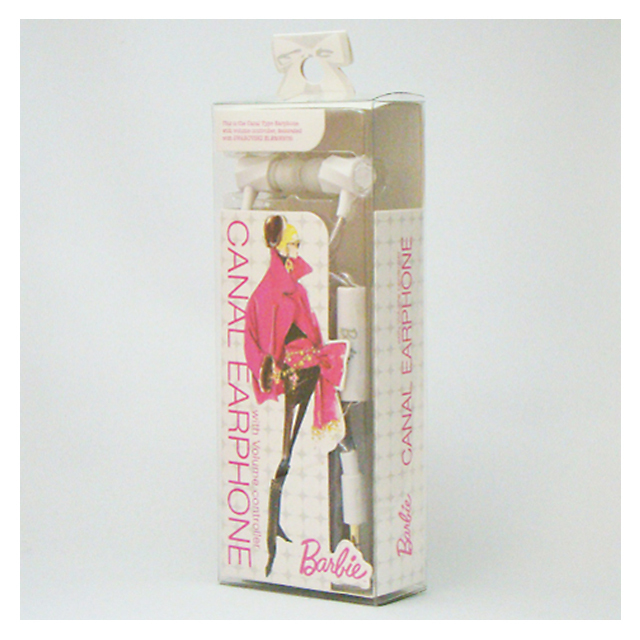 BarbieボリュームコントロールLスワロカナルイヤホン (ツイストモデル ホワイト)サブ画像