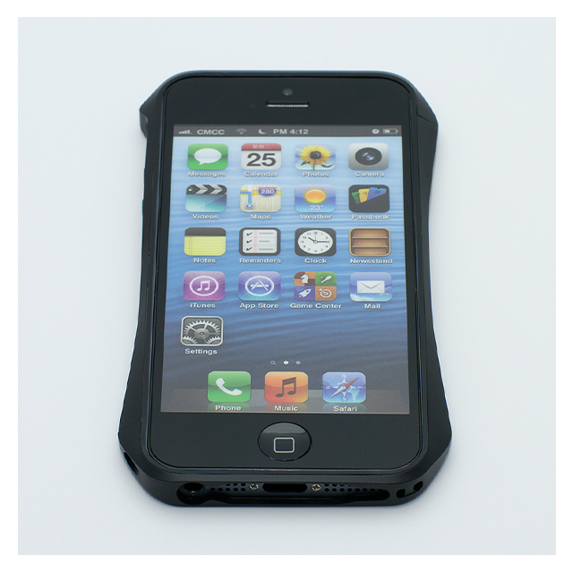 【iPhone5s/5 ケース】CLEAVE ALUMINUM BUMPER AERO (Dark Night Black)サブ画像