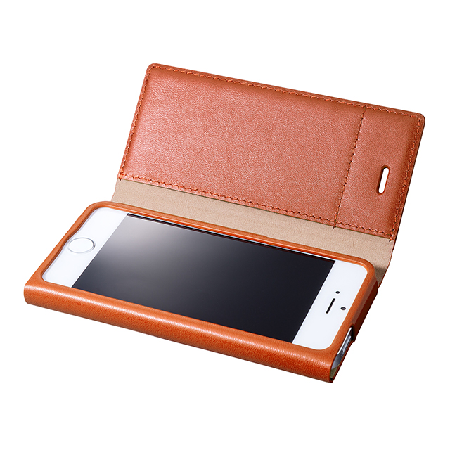 【iPhone5s/5 ケース】One Sheet Leather Case (タン)サブ画像
