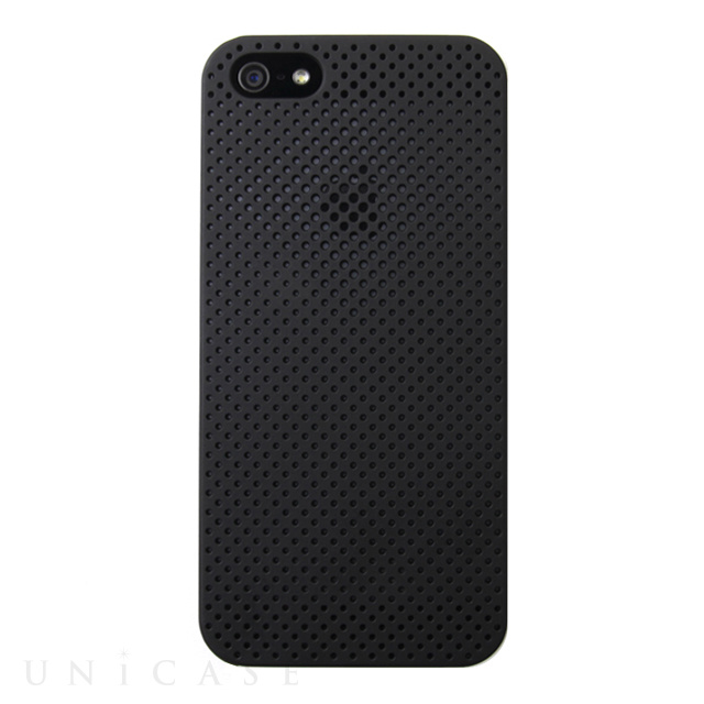 【iPhone5s/5 ケース】MESH SHELL CASE for iPhone 5s MAT BLACK