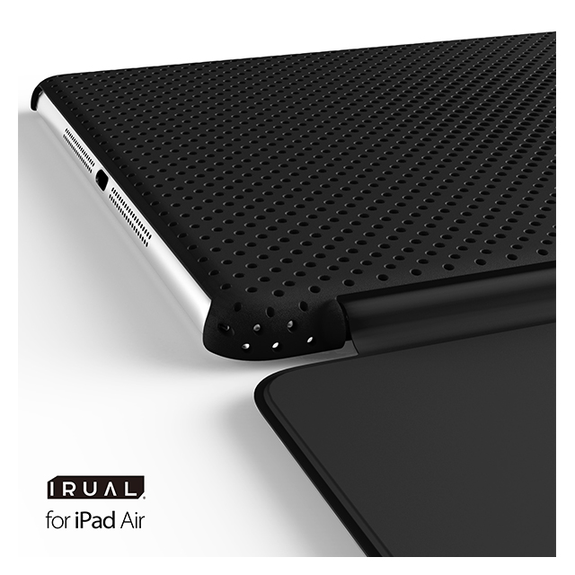 【iPad Air(第1世代) ケース】MESH SHELL CASE MAT BLACKgoods_nameサブ画像