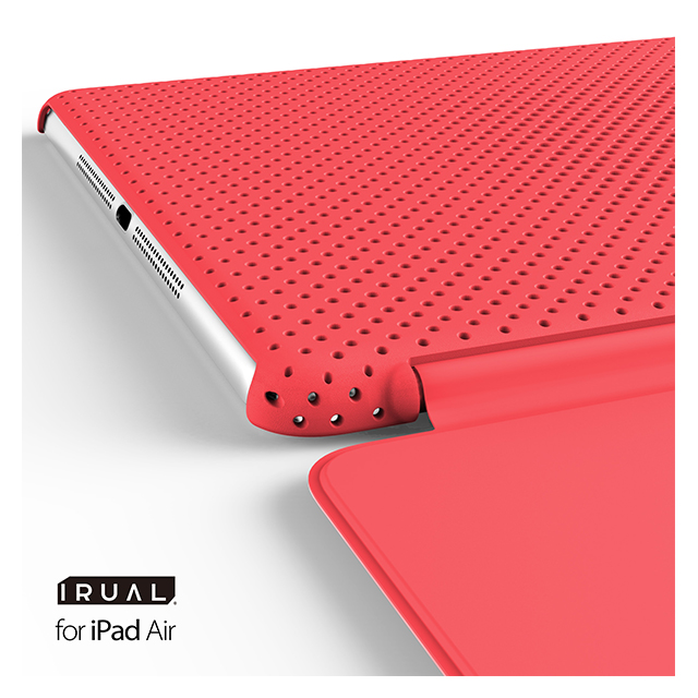 【iPad Air(第1世代) ケース】MESH SHELL CASE MAT PINKgoods_nameサブ画像