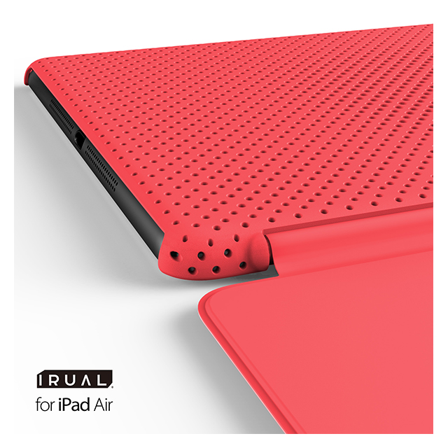 【iPad Air(第1世代) ケース】MESH SHELL CASE MAT PINKサブ画像