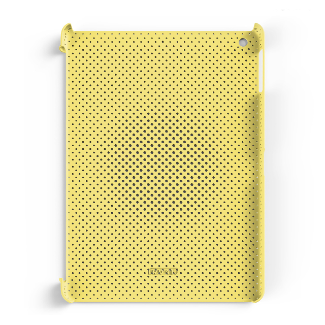 【iPad Air(第1世代) ケース】MESH SHELL CASE MAT YELLOWサブ画像