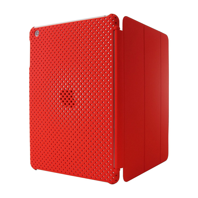 【iPad mini3/2 ケース】MESH SHELL CASE MAT REDgoods_nameサブ画像