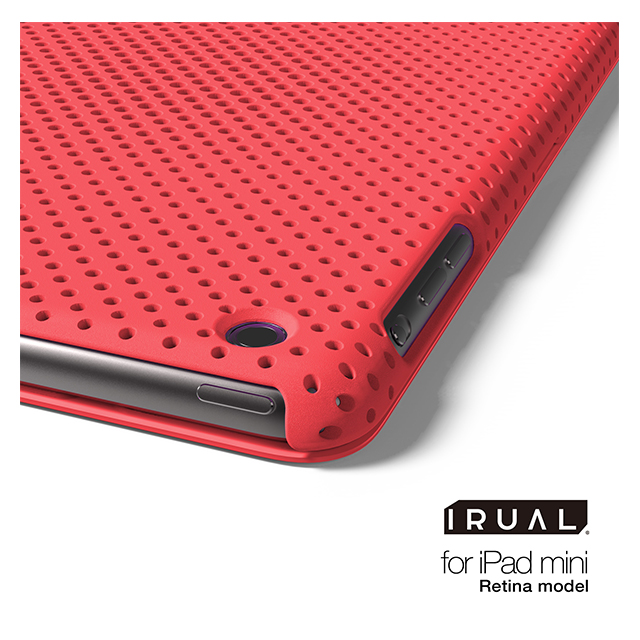 【iPad mini3/2 ケース】MESH SHELL CASE MAT PINKgoods_nameサブ画像