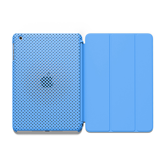 【iPad mini3/2 ケース】MESH SHELL CASE MAT BLUEgoods_nameサブ画像