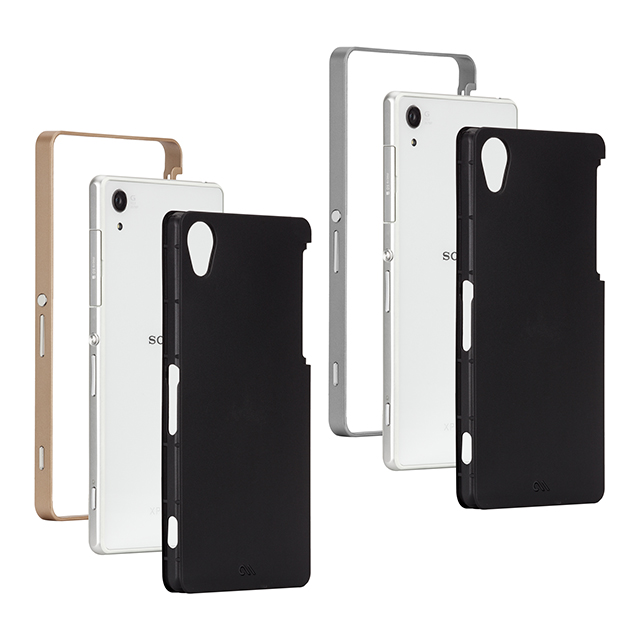 【XPERIA Z2 ケース】Slim Tough Case Black/Goldサブ画像