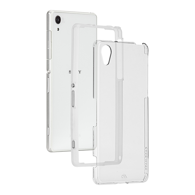 【XPERIA Z2 ケース】Hybrid Tough Naked Case Clear/Clearサブ画像