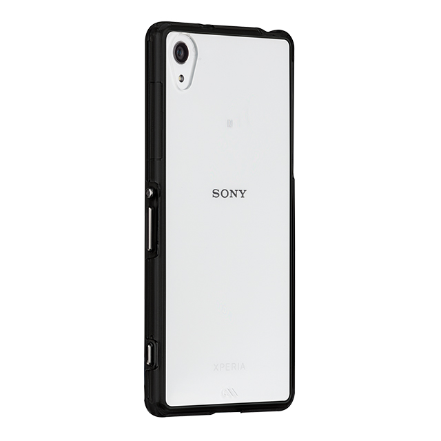 【XPERIA Z2 ケース】Hybrid Tough Naked Case Clear/Blackサブ画像