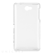 【XPERIA ZL2 ケース】Hybrid Tough Naked Case Clear/Clear