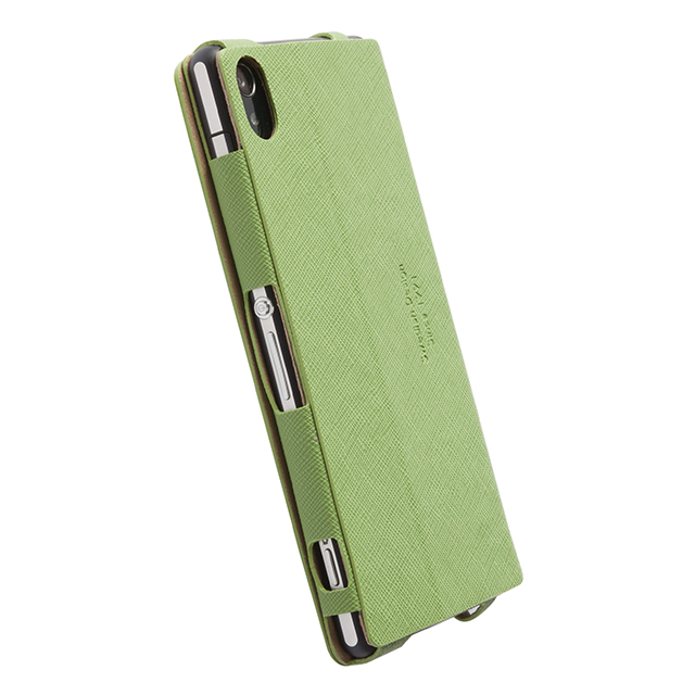 【XPERIA Z2 ケース】FlipCase Malmo Greenサブ画像