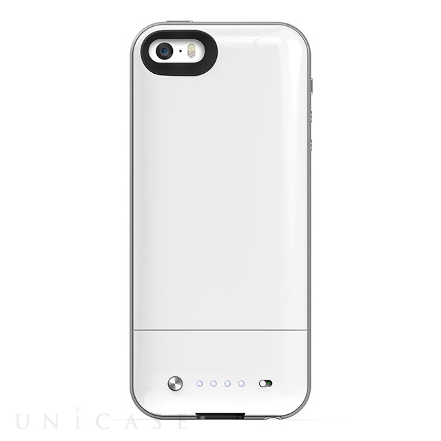iPhoneSE(第1世代)/5s/5 ケース】space pack ストレージ内蔵バッテリーケース (16GB/ホワイト) mophie  iPhoneケースは UNiCASE