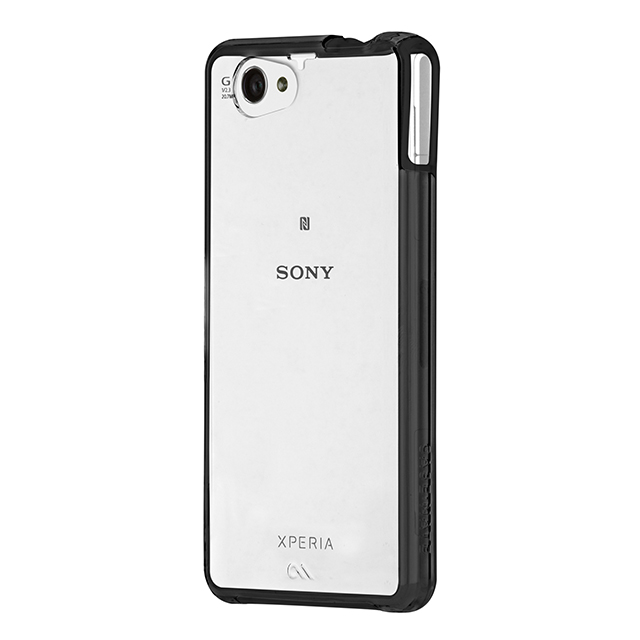 【XPERIA A2/Z1 f ケース】Hybrid Tough Naked Case Clear/Blackgoods_nameサブ画像