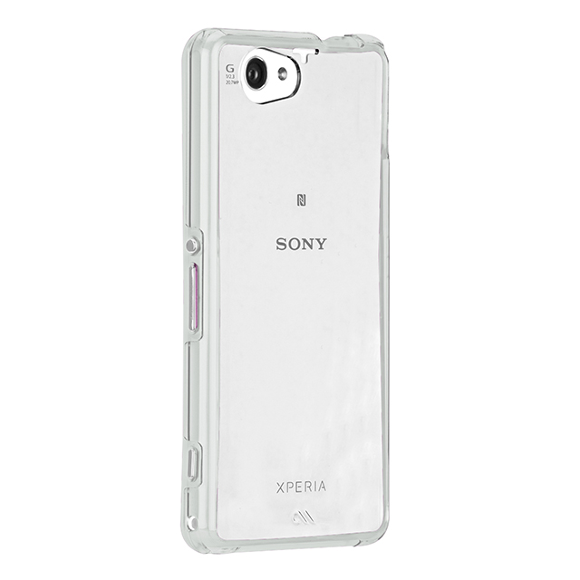 【XPERIA A2/Z1 f ケース】Hybrid Tough Naked Case Clear/Cleargoods_nameサブ画像
