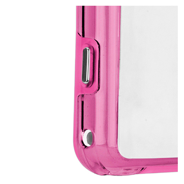【XPERIA A2/Z1 f ケース】Hybrid Tough Naked Case Clear/Pinkgoods_nameサブ画像