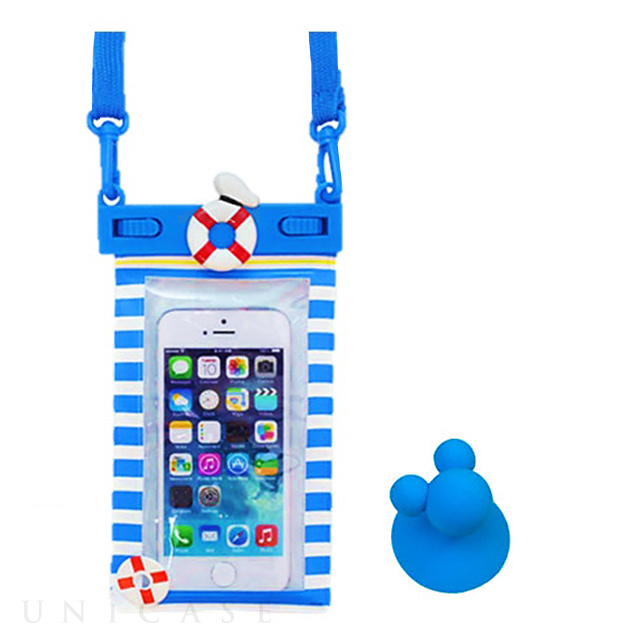 スマホポーチ ディズニーキャラクター Waterproof スマートフォン用防水ソフトケース ドナルド Hamee Iphoneケースは Unicase