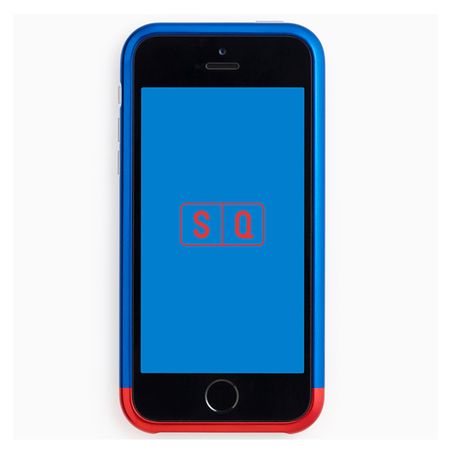 【iPhoneSE(第1世代)/5s/5 ケース】Duralumin Bumper (Blue×Red)サブ画像