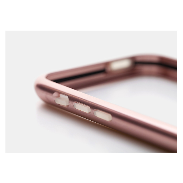 【iPhoneSE(第1世代)/5s/5 ケース】Duralumin Bumper (Pink×Silver)サブ画像