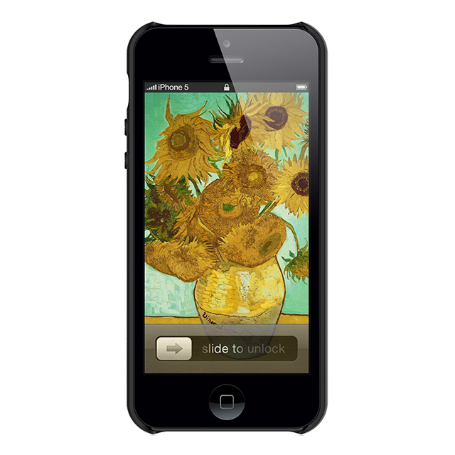 【iPhoneSE(第1世代)/5s/5 ケース】Amy Art Painting (Sunflowers)サブ画像