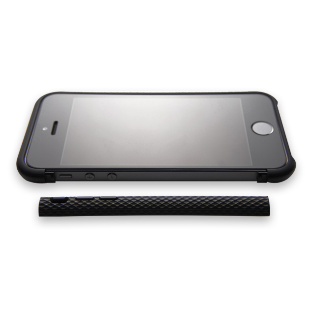 【iPhoneSE(第1世代)/5s/5 ケース】Duralumin Bumper Quattro (Silver)goods_nameサブ画像