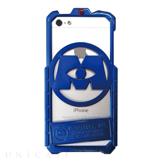 【iPhone5s/5 ケース】モンスターズ・インク バンパー (メタルブルー×メタルブルー)