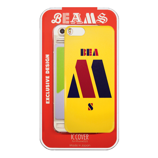 【iPhoneSE(第1世代)/5s/5 ケース】アルファベットシリーズ Designed by 「BEAMS」 ”M”サブ画像