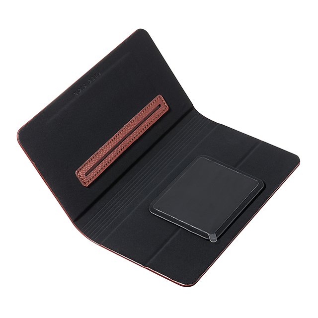 【マルチ スマホケース】Multi PU Leather Case ”EveryCa” LC234 for Smartphone (アンバー)goods_nameサブ画像