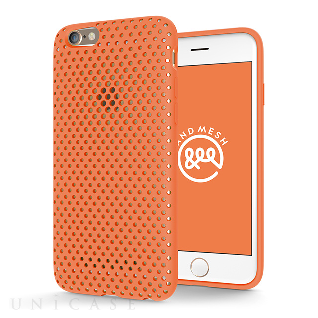 【iPhone6s/6 ケース】Mesh Case (Orange)