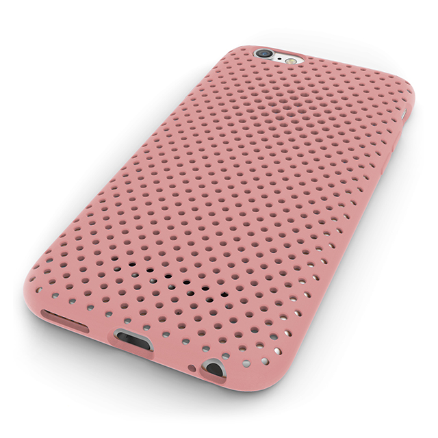 【iPhone6s/6 ケース】Mesh Case (Pink)サブ画像