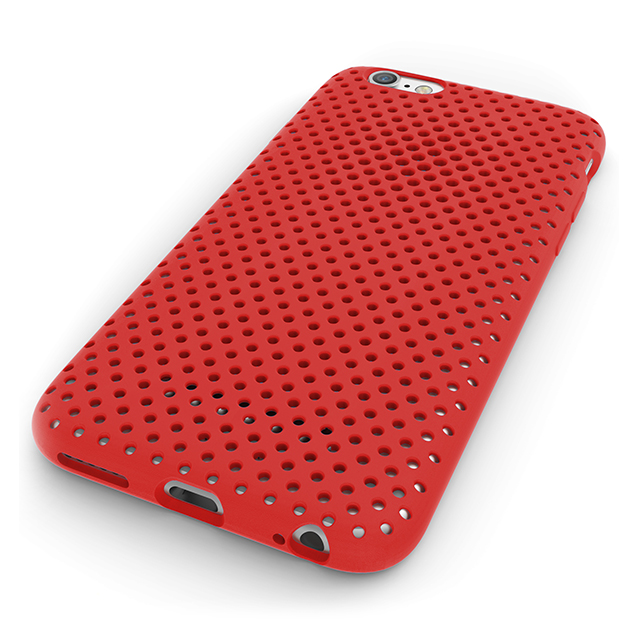【iPhone6s/6 ケース】Mesh Case (Red)サブ画像
