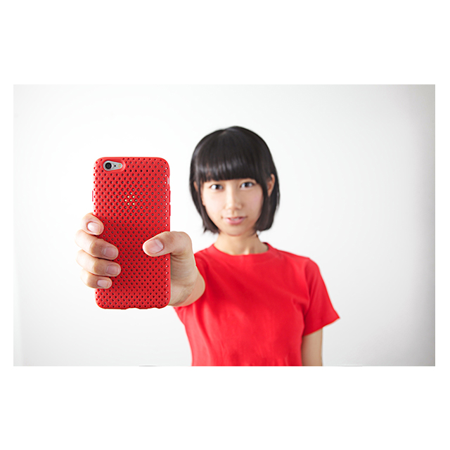 【iPhone6s/6 ケース】Mesh Case (Red)goods_nameサブ画像