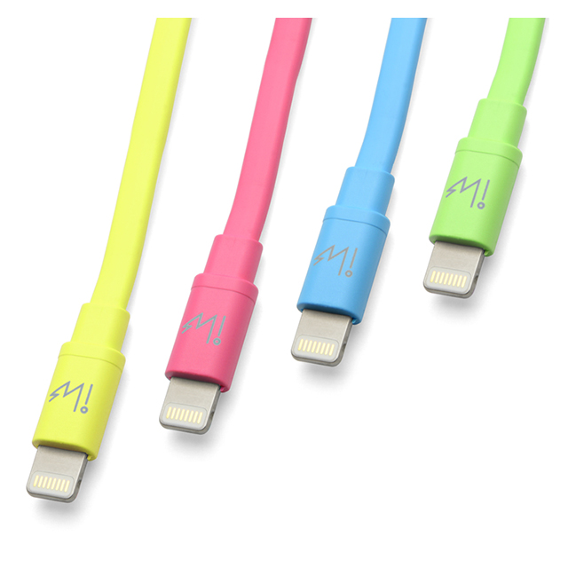 innowatt Lightning cable (Flat 1m) PINKgoods_nameサブ画像