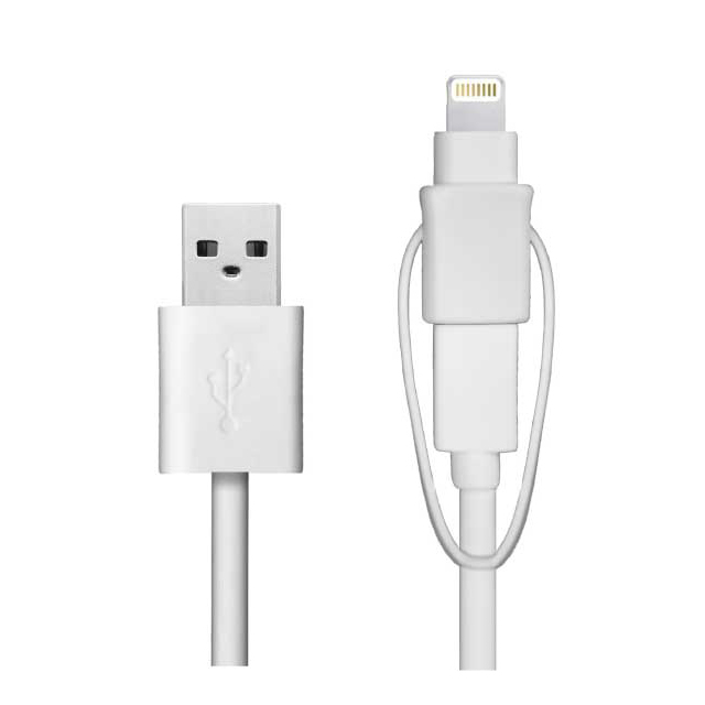 USB-Micro-Lightningケーブルサブ画像