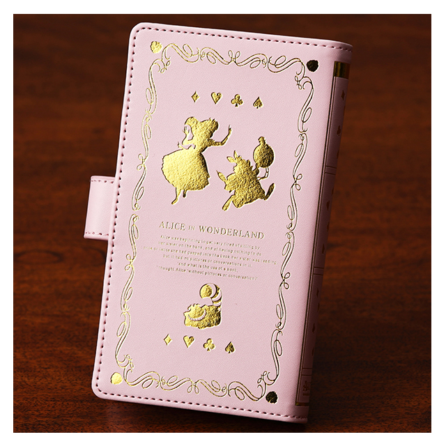 マルチ スマホケース 全機種対応ディズニーbookケース アリス 東栄 Iphoneケースは Unicase