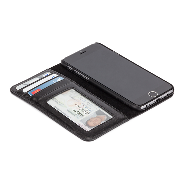 【iPhone6s/6 ケース】Wallet Folio Case Blackサブ画像