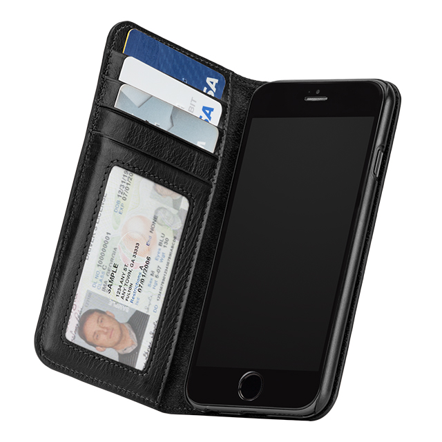 【iPhone6s/6 ケース】Wallet Folio Case Blackgoods_nameサブ画像