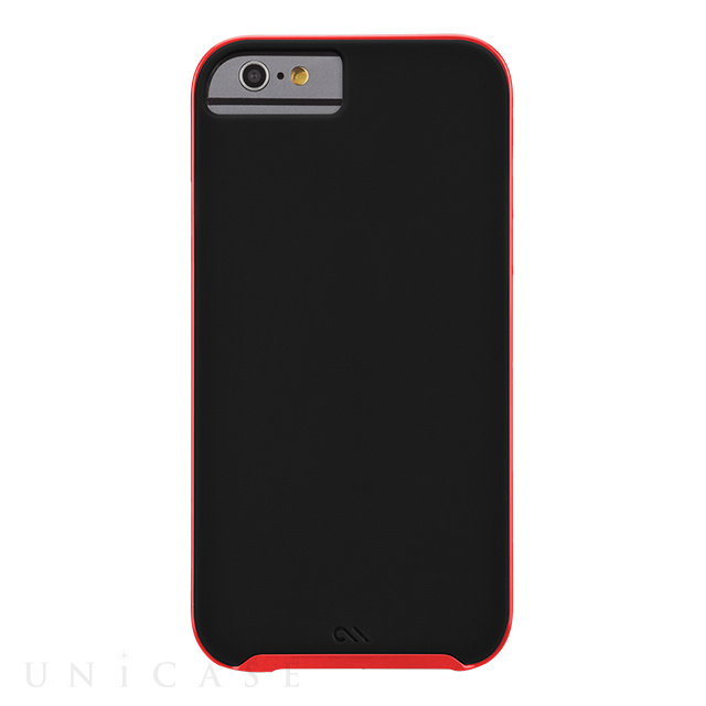 【iPhone6s/6 ケース】Slim Tough Case Black/Red