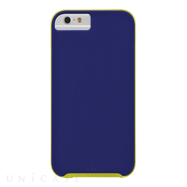 【iPhone6s/6 ケース】Slim Tough Case Blue/Chartreuse