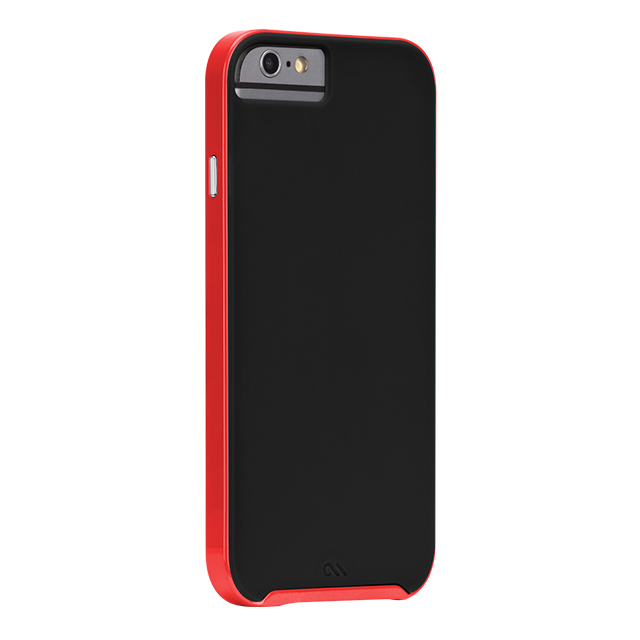 【iPhone6s/6 ケース】Slim Tough Case Black/Redサブ画像