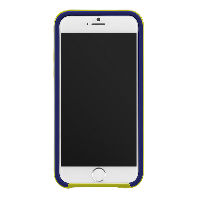 【iPhone6s/6 ケース】Slim Tough Case Blue/Chartreuseサブ画像