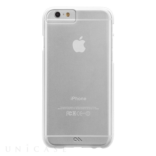 【iPhone6s/6 ケース】Barely There Case Clear