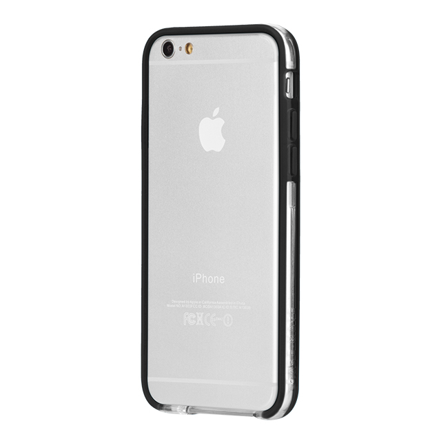 【iPhone6s/6 ケース】Tough Frame (Clear/Black)goods_nameサブ画像